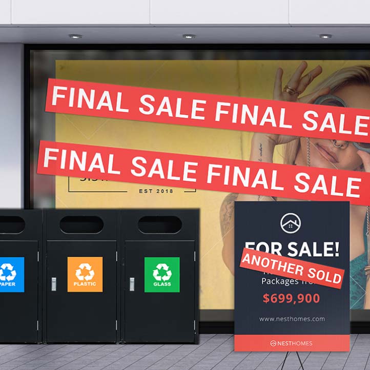 Large Format Stickers (SAV)